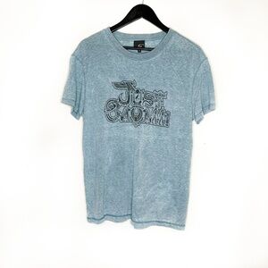 Just Cavalli T-shirt Men's Top Egyptian Print Tie Dye